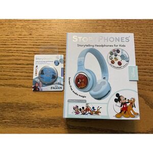 Disney Mickey Mouse StoryPhones Kids Headphones Blue Frozen StoryShield-2 shield